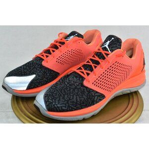 Nike Air Jordan Trainer ST Mens Shoes Size 15 Orange Gray Sneakers 820253-803